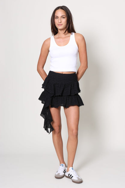 Boho Ruffle Skirt